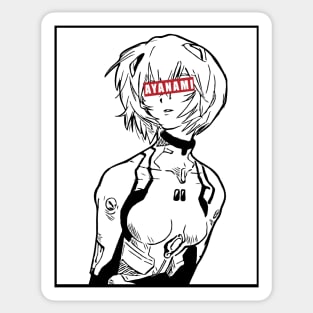 Ayanami rei Sticker